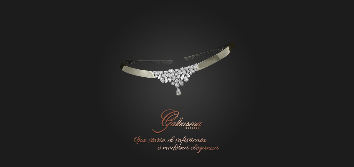 Galbusera Gioielli Choker Diamanti Sparkling